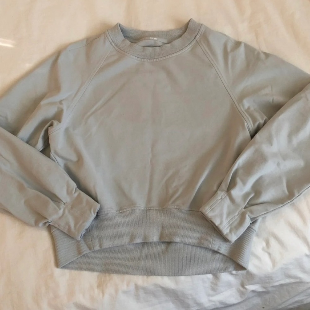 Lululemon Light Blue Crewneck